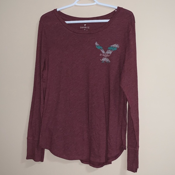 american eagle long sleeve shirt - Picture 1 of 1